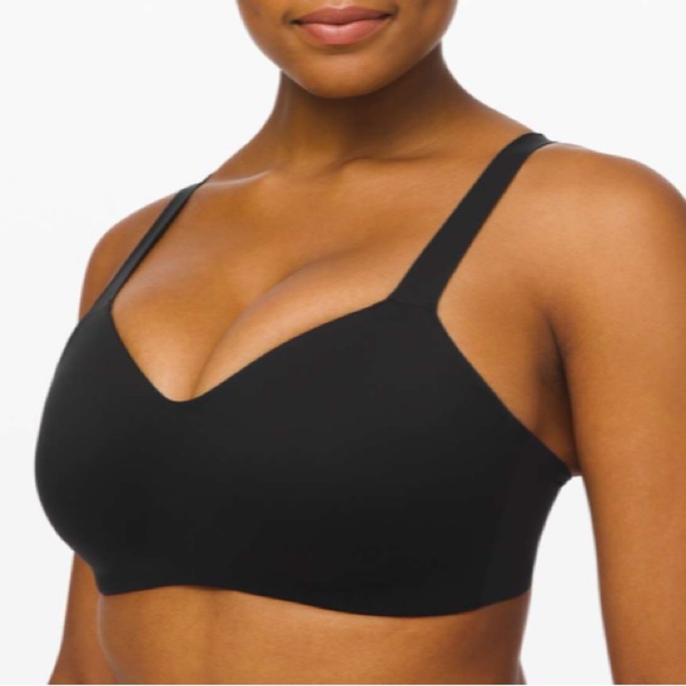 Lululemon Hold True Bra Black 36D Wireless Lightweight